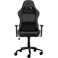 Крісло 2E GAMING Chair BUSHIDO Black/Black