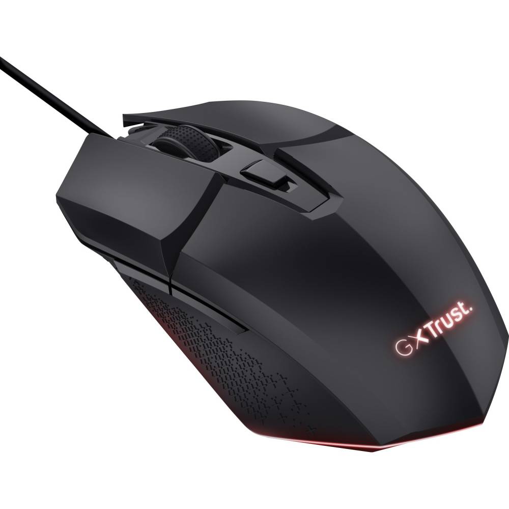 Мышь TRUST GXT 110 Felox Wireless Gaming Mouse Black (25037) Комплектация зарядный кабель USB-A - USB-C (1 м), микроприемник USB, руководство пользователя