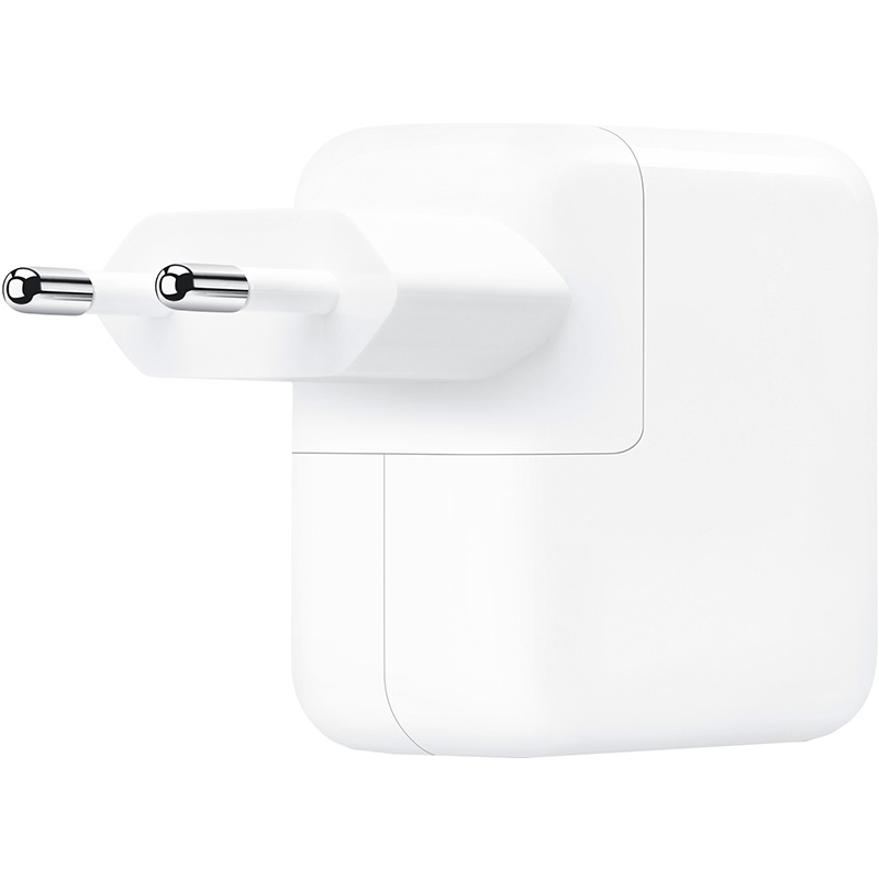 Сетевое зарядное устройство APPLE 35W Dual USB-C Port Power Adapter White (MNWP3ZM/A) Тип сетевое зарядное устройство