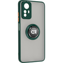 Львів - Чохол ARMORSTANDART Frosted Matte Ring для Xiaomi Redmi Note 12s 4G Dark Green (ARM68899)