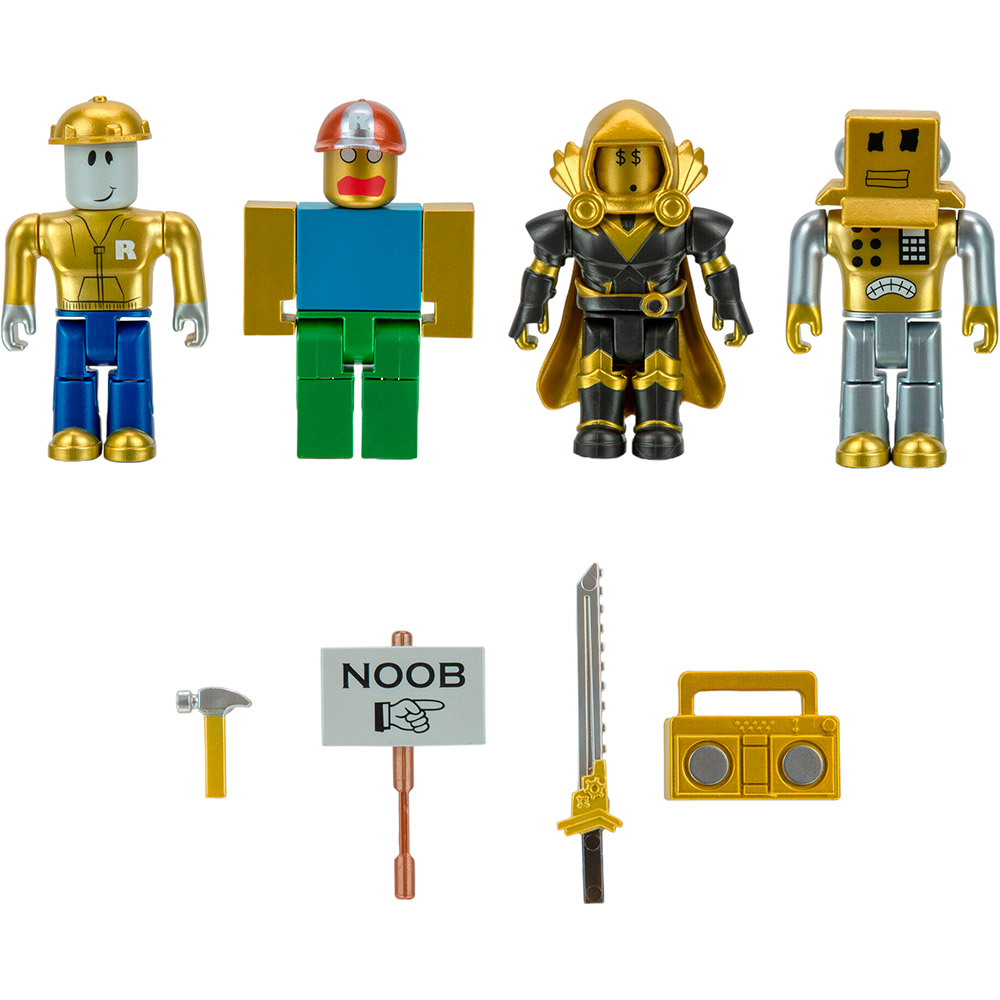 Ігровий набір ROBLOX Four Figure Pack Icons 15th Anniversary Gold Collector's Set (ROB0527) Тип набір