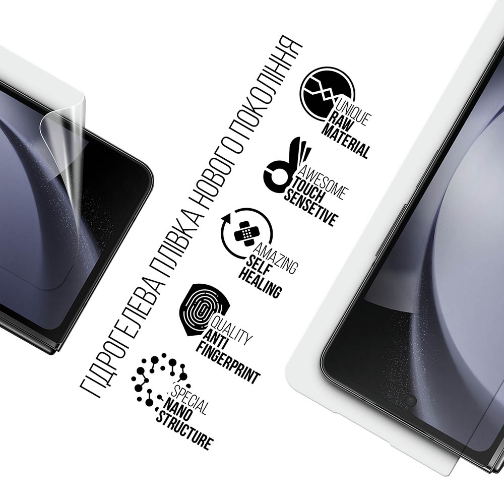 Захисна плівка ArmorStandart гідрогелева на зовнішній дисплей для Samsung Fold 5 (SM-F946) (ARM70402) Сумісність за моделлю Samsung Galaxy Fold 5
