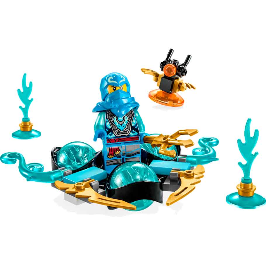 Конструктор LEGO Ninjago Суперсила дракона Нии дрейф спин-джитсу 57 деталей (71778) Тип классический