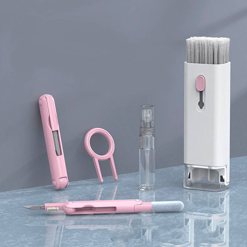 Многофункциональный набор XoKo Clean set 100 для чистки электроники и гаджетов Pink (XK-CS100-PI) Тип щеточка