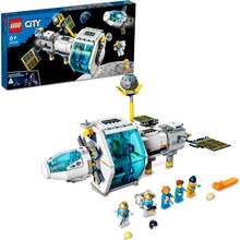 Конструктор LEGO City Space Лунная космическая станция 500 деталей (60349)