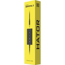 Звукова карта HATOR Crystal 2 Black (HTA-110)