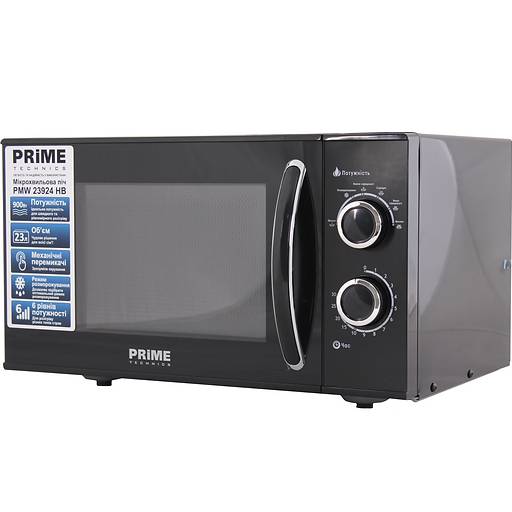 Мікрохвильова піч PRIME TECHNICS PMW 23924 HB Об'єм 23