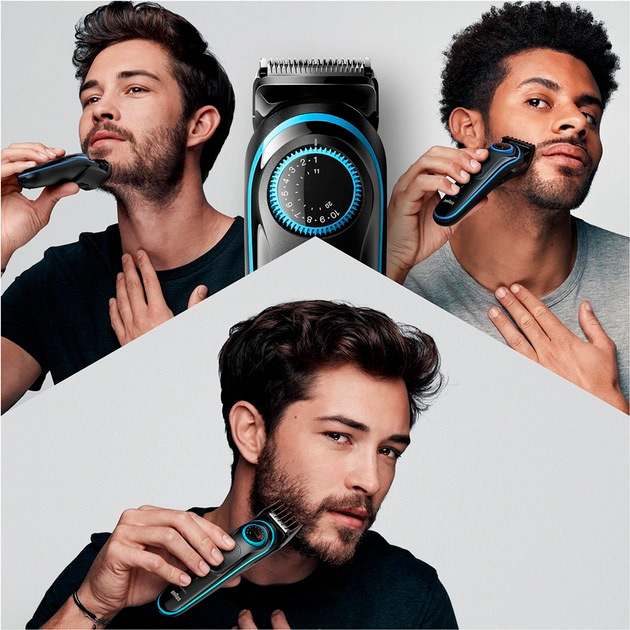 Тример BRAUN BeardTrimmer BT5240 Область застосування вуса