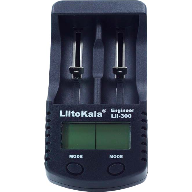 Зарядний пристрій LIITOKALA Lii-300 Додатково тип заряжаемых аккумуляторов: Ni-Mh/Ni-Cd: AAA, AA, C (R14), SC; Li-ion: 18650, 14500, 18490, 18350, 17670, 17500, 16340 (rcr123a), 10440, 20700, 21700, 26650, 22650, 26500 и др.