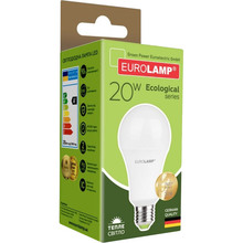 Світлодіодна лампа EUROLAMP А75 20W E27 3000K (LED-A75-20272(P))
