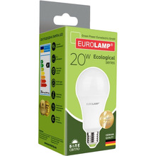 Світлодіодна лампа EUROLAMP А75 20W E27 4000K (LED-A75-20274(P))
