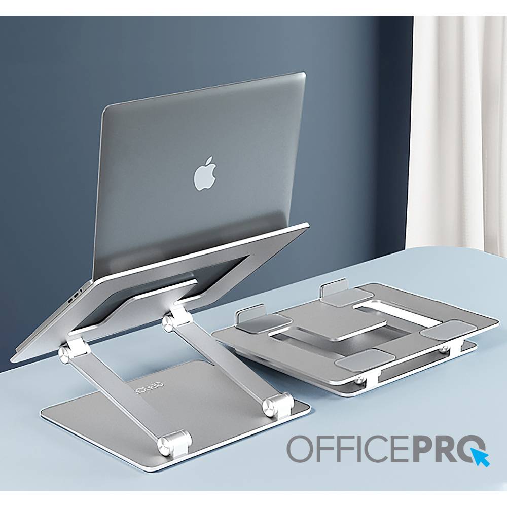 Підставка для ноутбука OFFICEPRO LS113S Silver Матеріал метал