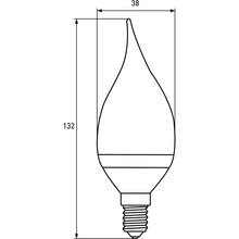 Лампа светодиодная EUROELECTRIC CW 6W E14 4000K (LED-CW-06144(EE)