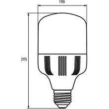 Светодиодная лампа Eurolamp LED E40 100W 130 pcs СW HP (LED-HP-100406)