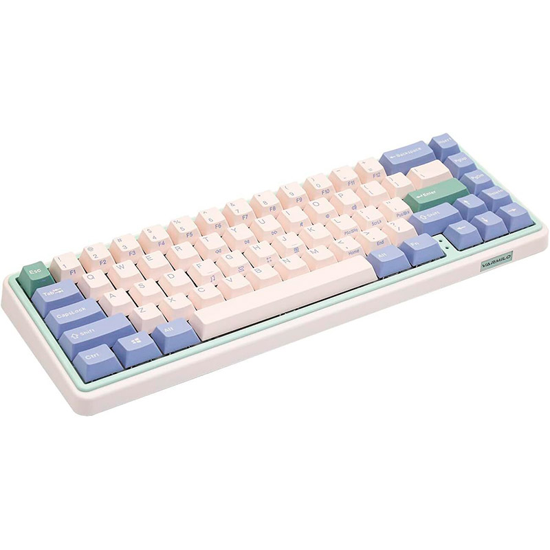 Клавиатура VARMILO Minilo VXT67 Eucalyptus Gateron G Pro 2.0 Yellow EN (A42A046E2A5A01A039) Комплектация клавиатура