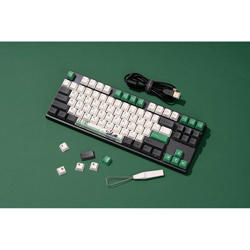 Клавиатура VARMILO VEA87 Panda R2 87Key Cherry Mx Red USB-A White Led (A23A029D4A3A17A026) Комплектация клавиатура