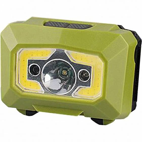 Ліхтар налобний EUROLAM 3W COB (HL-3W(green))