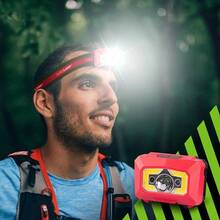 Ліхтар налобний EUROLAM 3W COB Red (HL-3W(red))