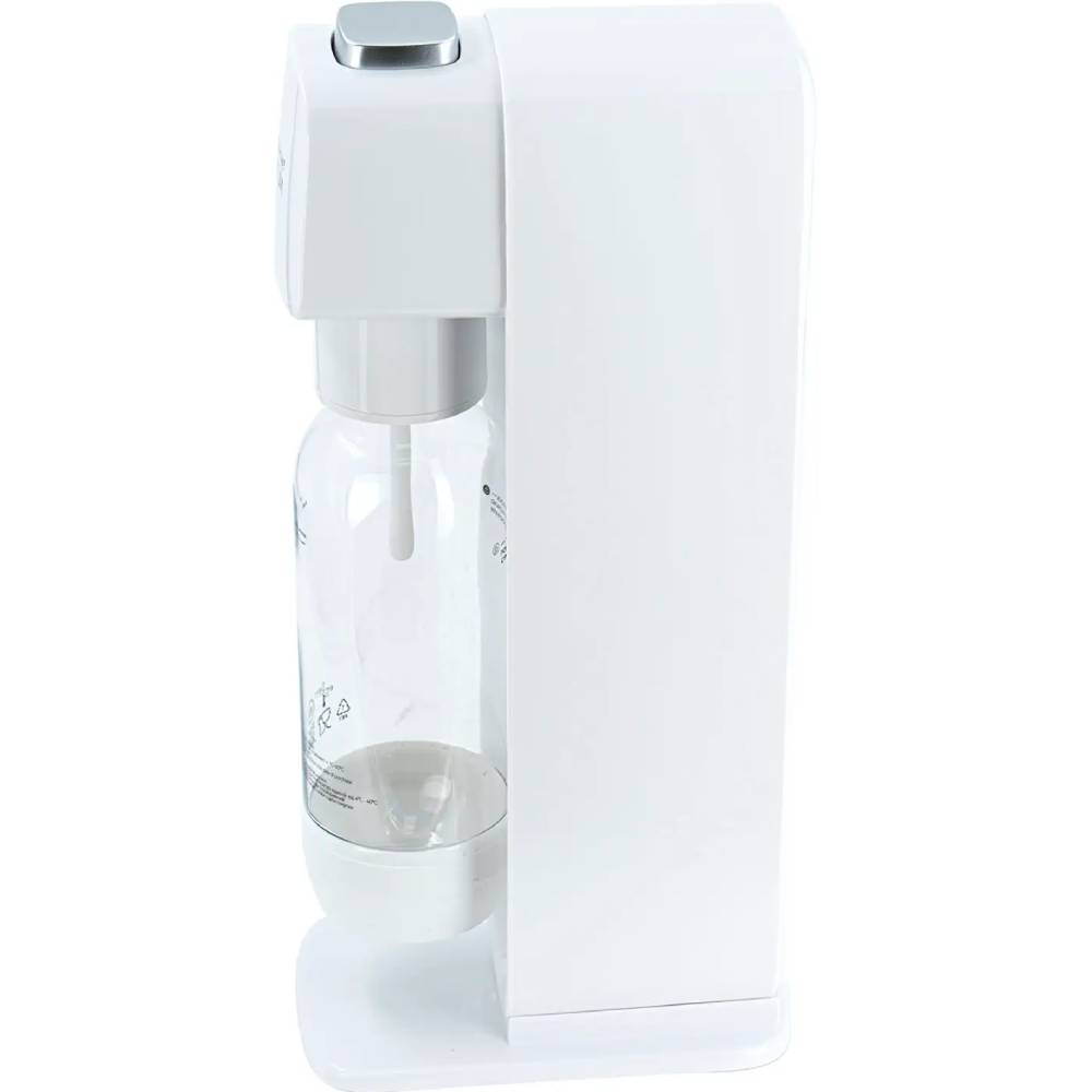 Содомейкер SODA@HOME Ventum White без балона (7000) Комплектація содамейкер, пластикова пляшка місткістю 1000 мл, інструкція, упаковка. (Балон СО2 не входить у комплект поставки)