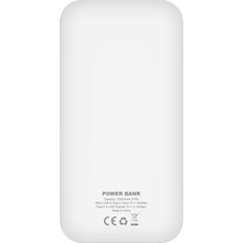 Powerbank BERGAMO Energy 10000 mAh White (111BP-08)