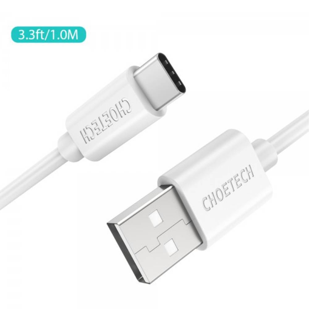 Кабель CHOETECH USB 2.0 AC0002-WH Вид кабель