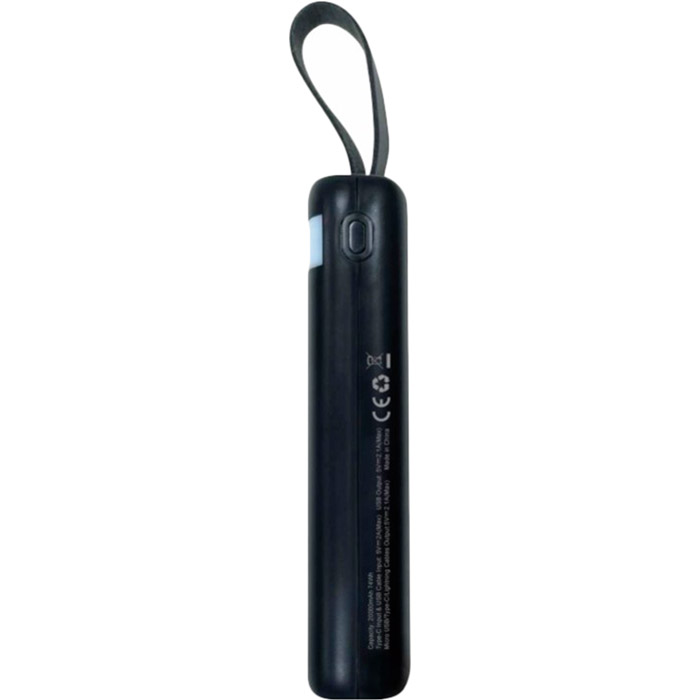 Powerbank BERGAMO Bang 20000 mAh Black (113BP-01) Емкость 20000