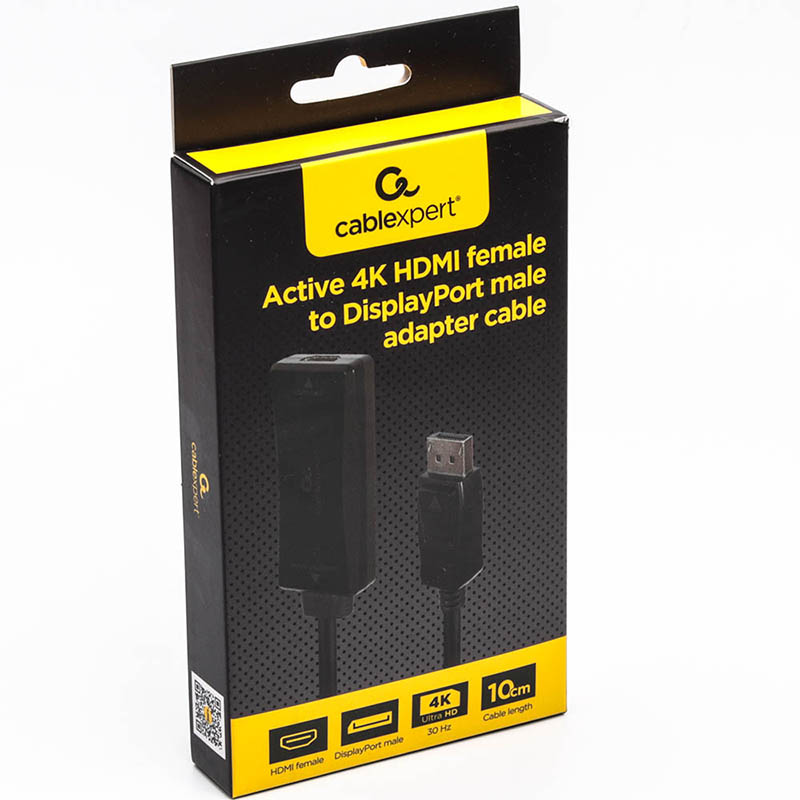 Конвертер CABLEXPERT HDMI - DisplayPort A-HDMIF30-DPM-01 Вид переходник
