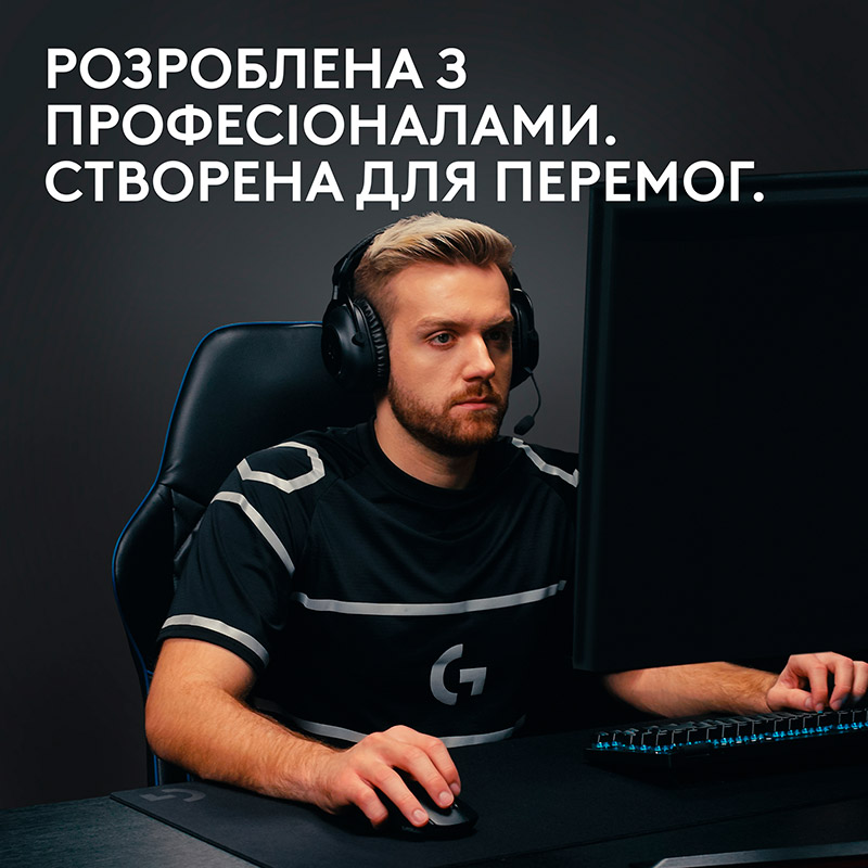 Мышь LOGITECH G Pro X Superlight 2 Lightspeed Black (L910-006630) Комплектация USB LIGHTSPEED адаптер, USB A - USB C зарядный кабель, удлинитель адаптера