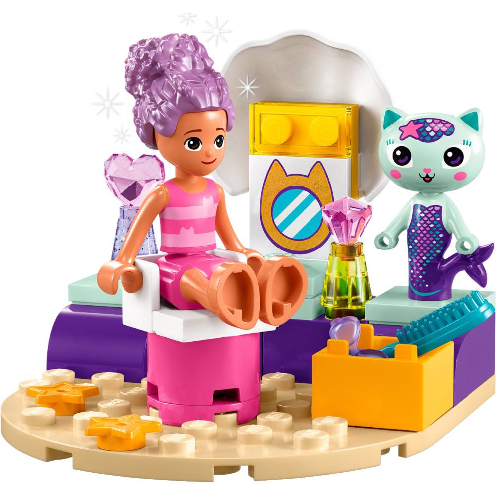 Конструктор LEGO Gabby's Dollhouse Корабель та спа Габбі та Нявки (10786) Тип транспорту корабель