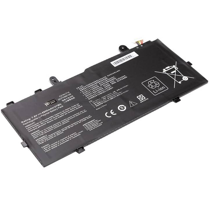 Акумулятор для ноутбука ASUS VivoBook Flip 14 TP401MA (C21N1714) 7.6V 4900mAh (NB431427) Тип акумулятора Li-Pol