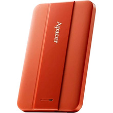 Внешний жесткий диск APACER AC237 1TB USB 3.2 Red (AP1TBAC237R-1)