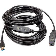 Активный удлинитель PowerPlant USB 3.0 AM - AF 10 м (CA912858)