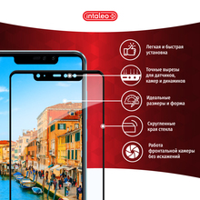 Защитное стекло Intaleo Full Glue для Xiaomi Redmi Note 9S Black (1283126501340)