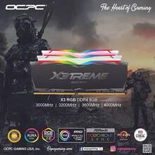 Набір OCPC DDR4 3600MHz 2x8GB X3 RGB Red (MMX3A2K16GD436C18RE)