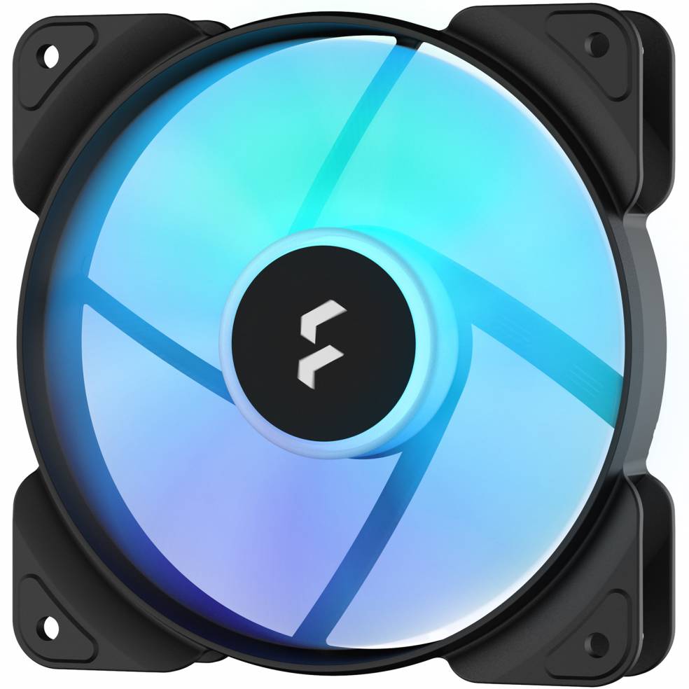 Кулер корпусний FRACTAL DESIGN Aspect 120 мм RGB PWM Black Frame (FD-F-AS1-1205) Призначення для корпусу