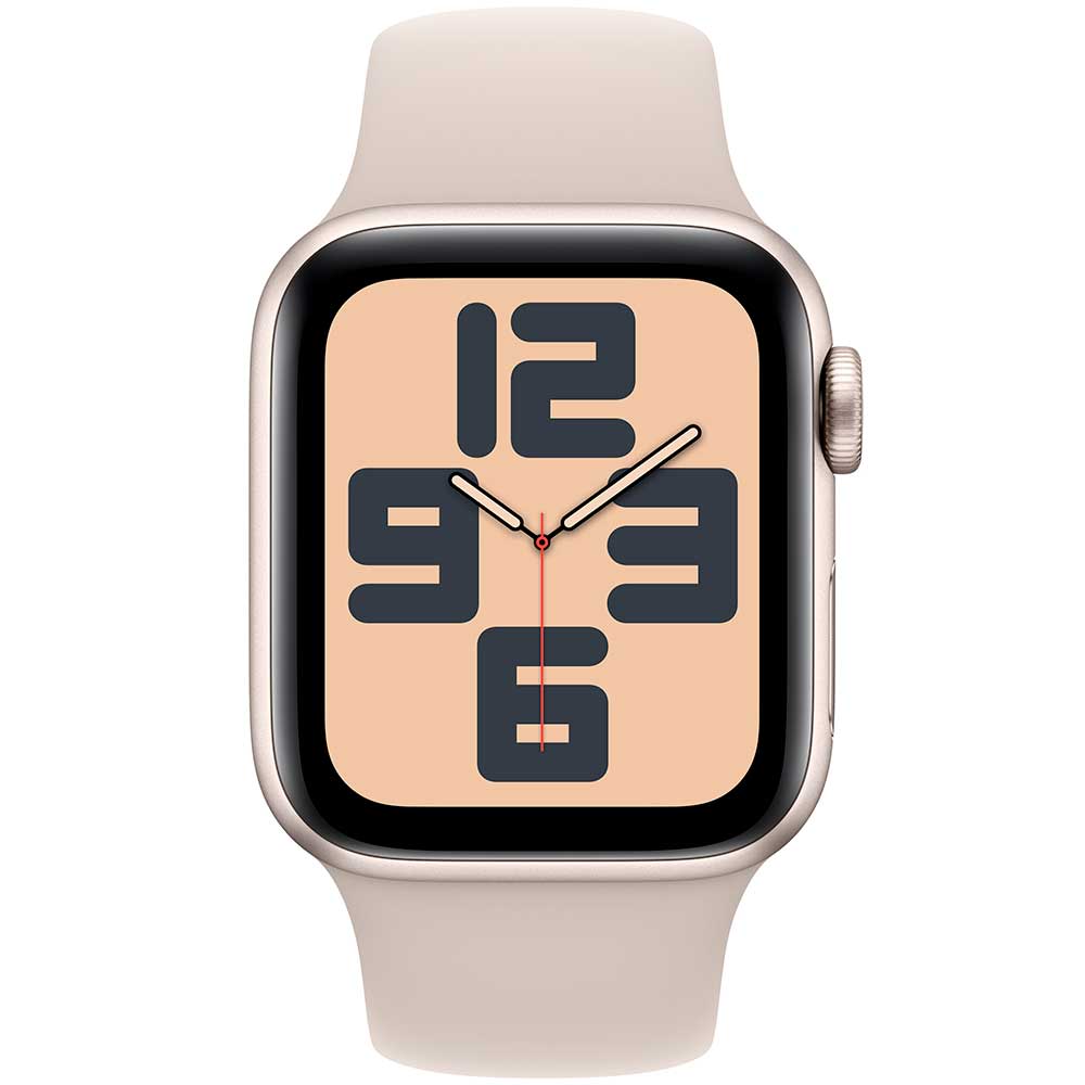 Смарт-часы APPLE Watch SE 2023 GPS 44mm Starlight Alum Starlight Sp/b - S/M (MRE43QP/A) Функциональность для взрослых