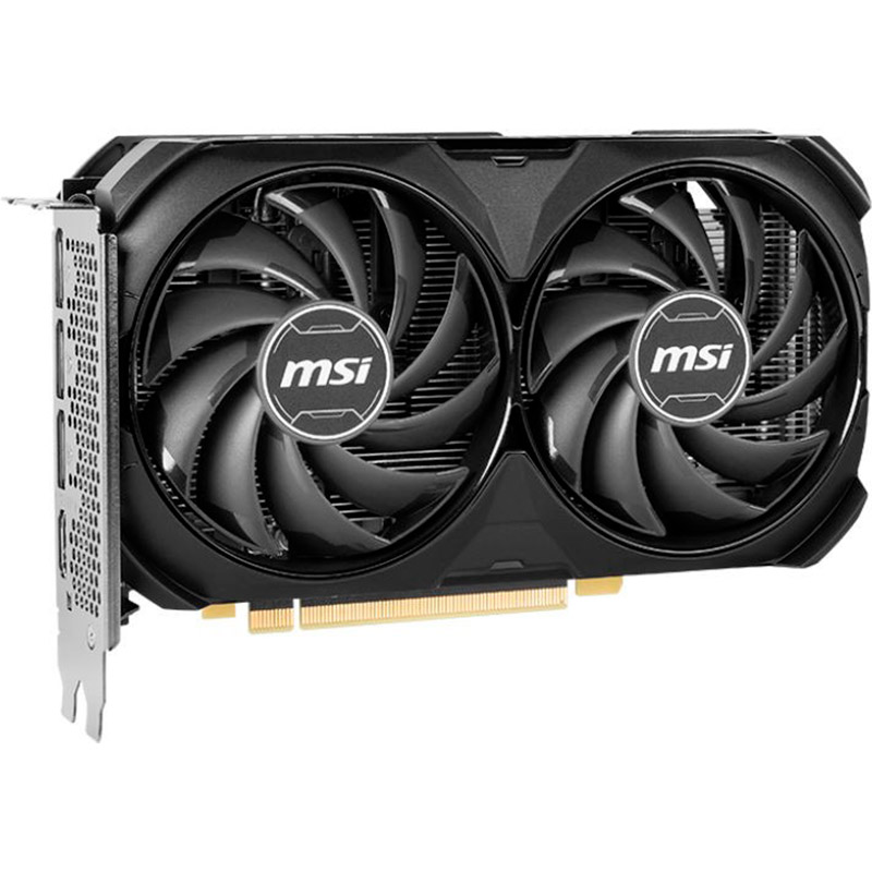 Відеокарта MSI NVIDIA RTX 4060 TI 8Gb 128Bit 2565/18000MHz VENTUS 2X BLACK OC (RTX 4060 Ti VENTUS 2XBLACK8GOC) Виробник чіпу nVidia