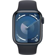 Смарт-часы APPLE Watch Series 9 GPS 41mm Midnight Alum Midnight Sp/b - M/L (MR8X3QP/A)