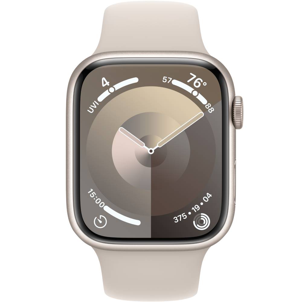 Смарт-часы APPLE Watch Series 9 GPS 41mm Starlight Alum Starlight Sp/b - M/L (MR8U3QP/A) Функциональность для взрослых