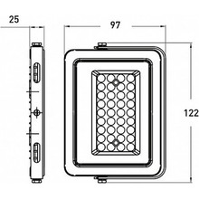 Прожектор EUROLAMP LED SMD 20W 6500K (40) (LED-FL-20/65(sensor))