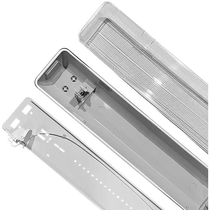 Плафон EUROLAMP T8 LED T8x2 0.6m IP65 (LH2-LED-T8) Тип плафон