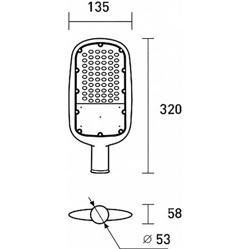 Светильник EUROLAMP LED SMD 30W 6500K gray 20 (LED-SLL-30w(smd)) Тип питания от сети