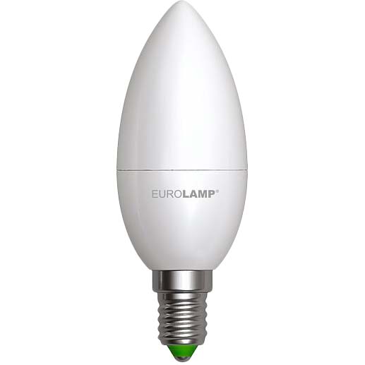 Светодиодная лампа EUROLAMP CL-6W-E14-4000K 3 шт (LED-CL-06144(P)(3)) Тип светодиодная (LED)