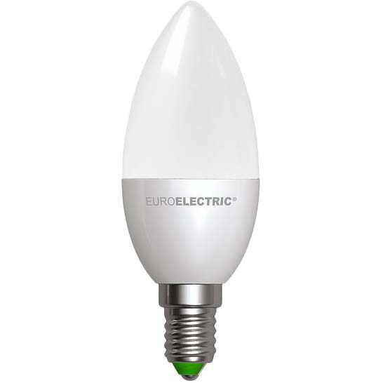 Светодиодная лампа EUROELECTRIC CL-6W-E14-4000K 4 шт (LED-CL-06144(EE)(4)) Тип светодиодная (LED)