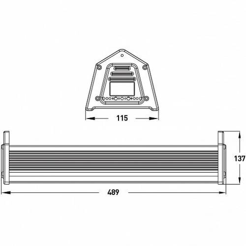 Світильник EUROLAMP LED LINEAR HIGH POWER 100W 5000K (LED-LHP-100W) Тип живлення від мережі