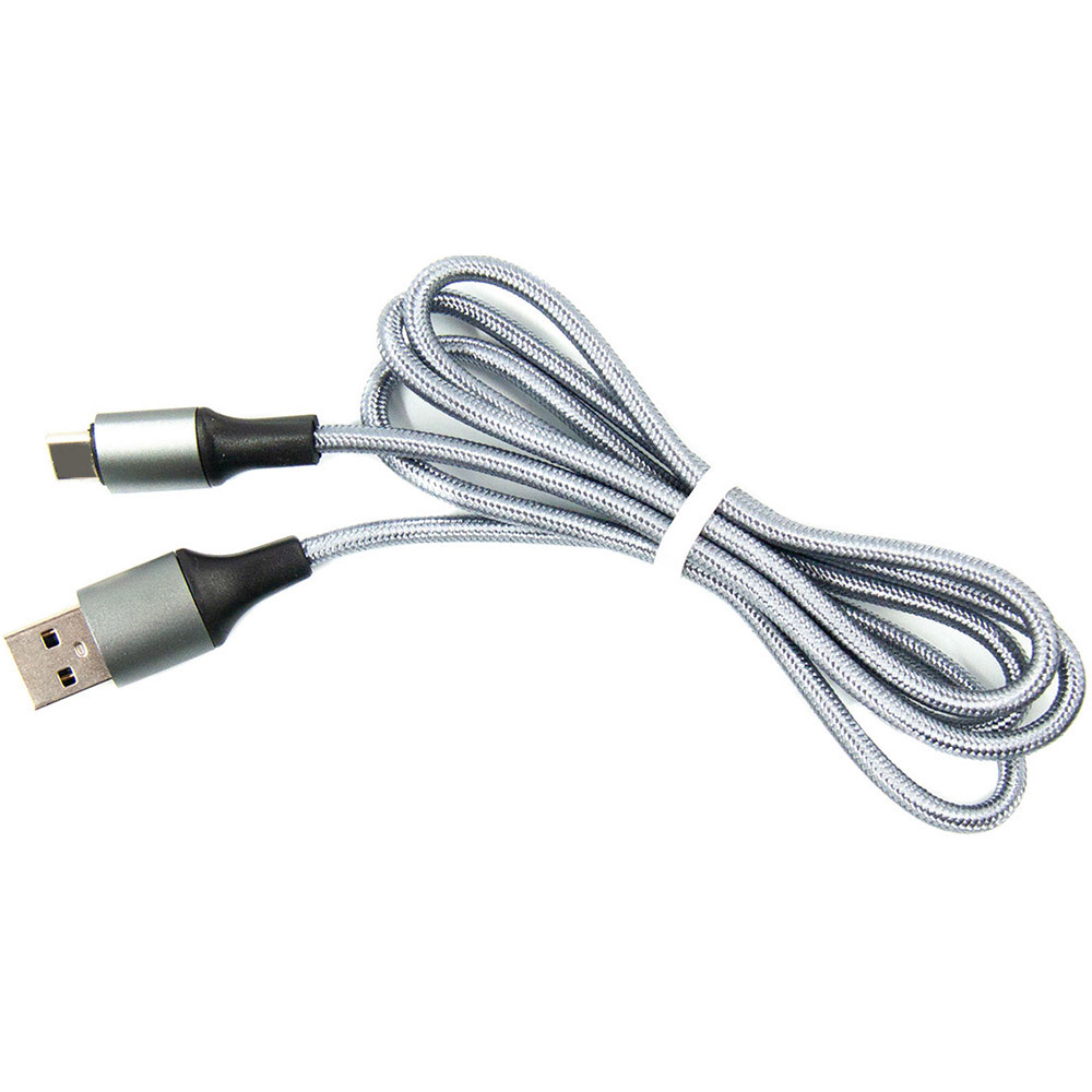 Кабель DENGOS USB - Type-C Grey (NTK-TC-MT-GREY) Тип USB - USB Type-С