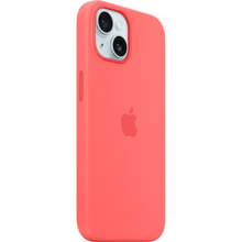 Чохол APPLE для iPhone 15 Silicone Case with MagSafe Guava (MT0V3ZM/A)