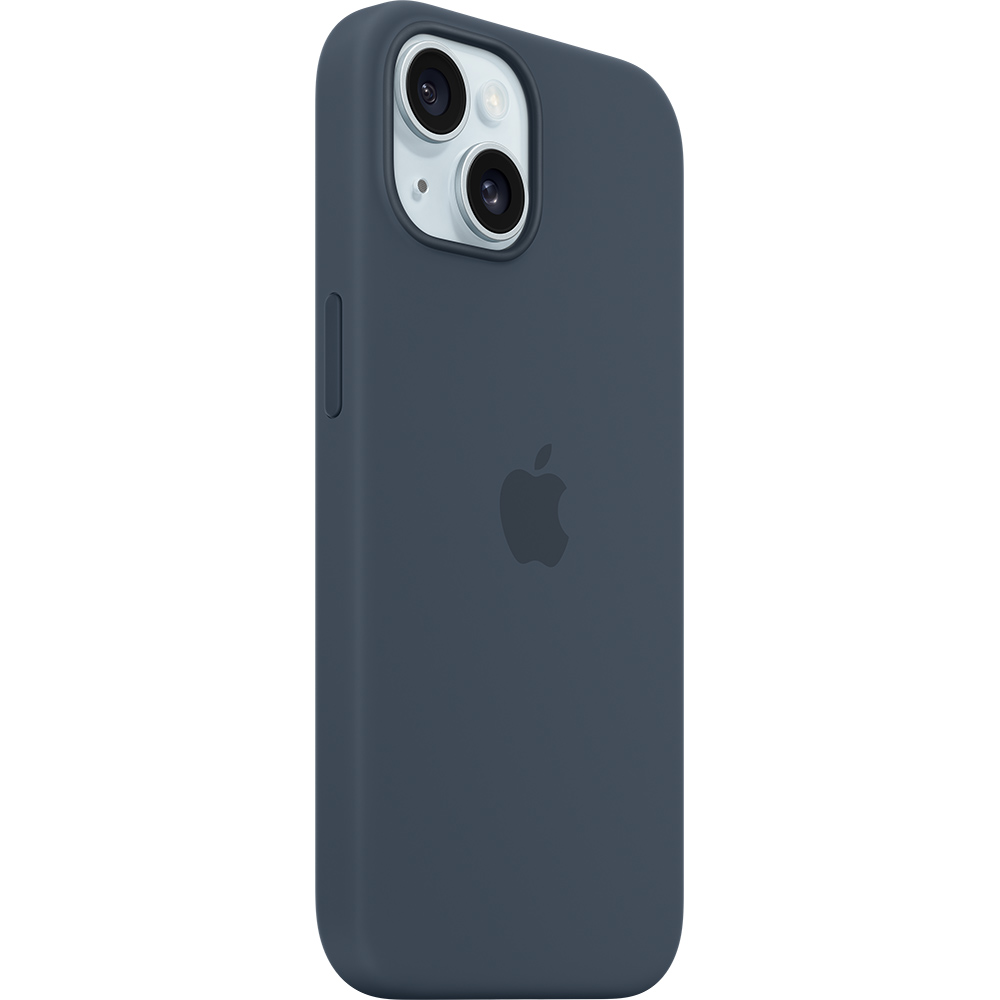 Чехол APPLE для iPhone 15 Silicone Case with MagSafe Storm Blue (MT0N3ZM/A) Совместимость по модели Apple iPhone 15