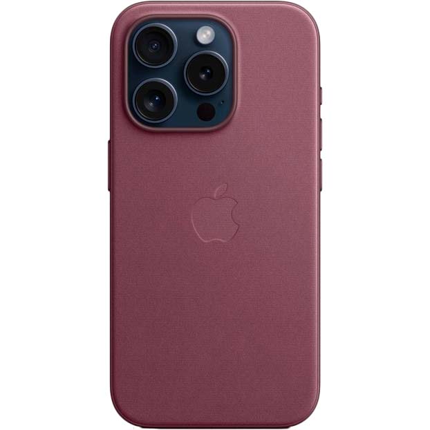 Чохол APPLE для iPhone 15 Pro FineWoven Case with MagSafe Mulberry (MT4L3ZM/A) Сумісність за моделлю Apple iPhone 15 Pro