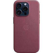 Чохол APPLE для iPhone 15 Pro FineWoven Case with MagSafe Mulberry (MT4L3ZM/A)